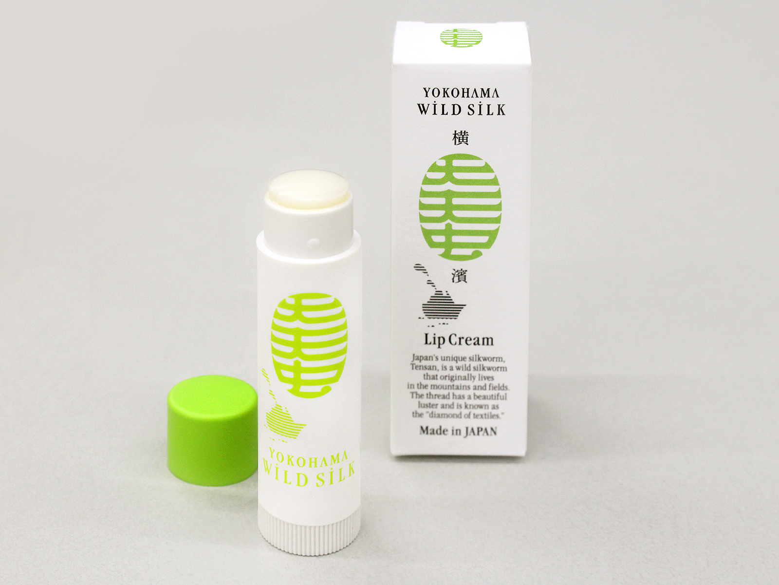 横濱天蚕シルクリップクリーム